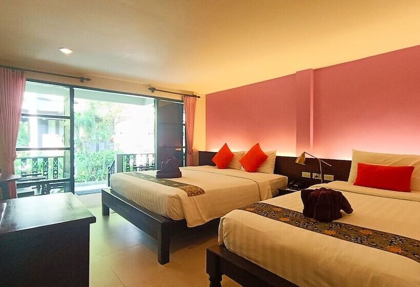 带花园景观的标准三人间, Chaweng Garden Beach Resort   Sha Plus