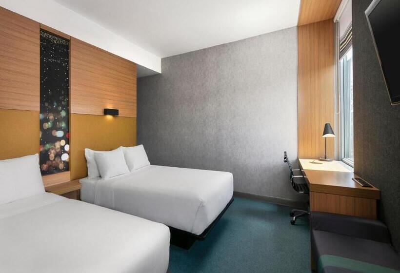 스탠다드 룸 더블 침대 2개, Aloft Bogota Airport