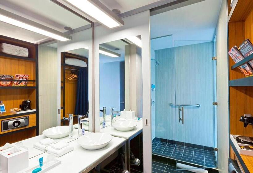 스탠다드 룸 더블 침대 2개, Aloft Bogota Airport