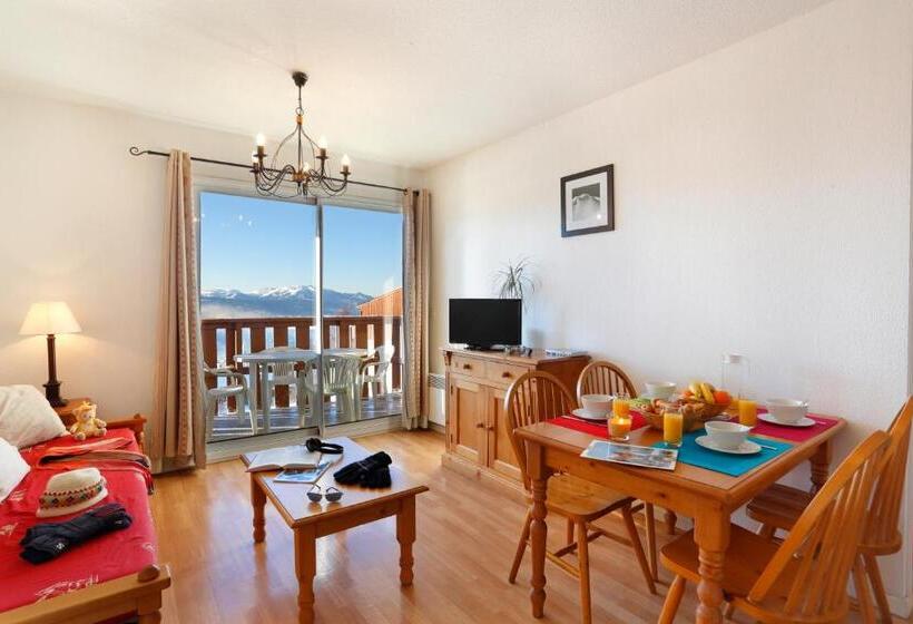 Апартаменты 2 Спальни, Residence Nemea Les Chalets Du Belvedere