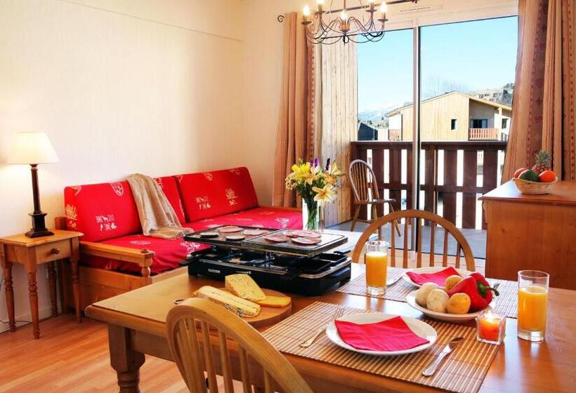 Апартаменты 2 Спальни, Residence Nemea Les Chalets Du Belvedere