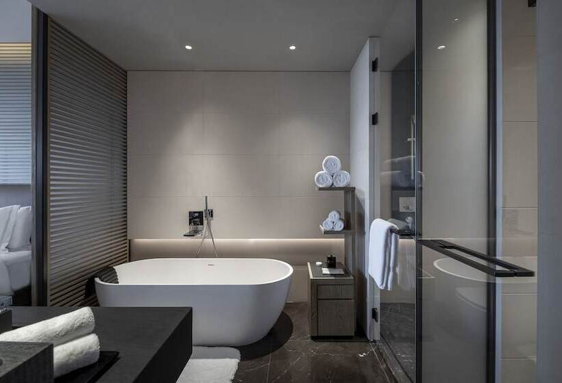 Классический Номер Двуспальная Кровать Вид на Море, Intercontinental Shenzhen Dameisha Resort, An Ihg