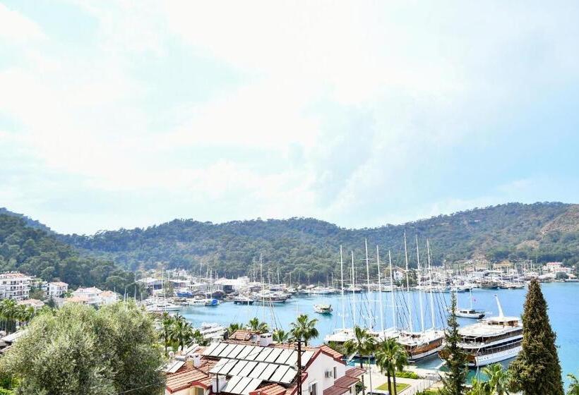 带1个卧室的带海景的公寓, Duygu Apart Spellbinding Sea Views