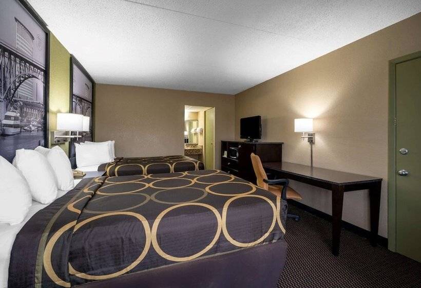 Номер Стандарт 2 Двуспальные Кровати, Super 8 By Wyndham Perrysburg Toledo