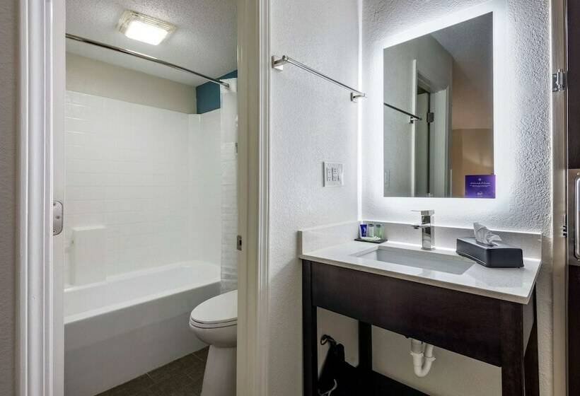 Номер Стандарт 2 Двуспальные Кровати, Sleep Inn  Salisbury I85