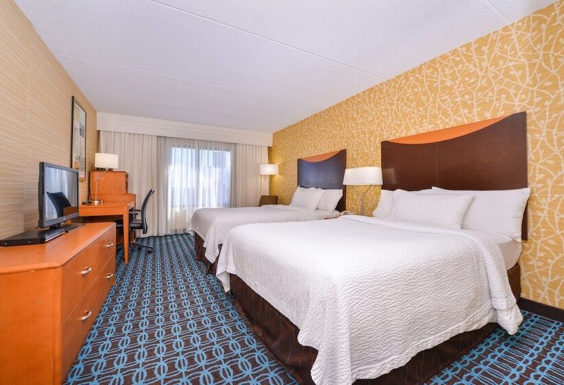 스탠다드 룸 더블 침대 2개, Fairfield Inn Rochester Airport