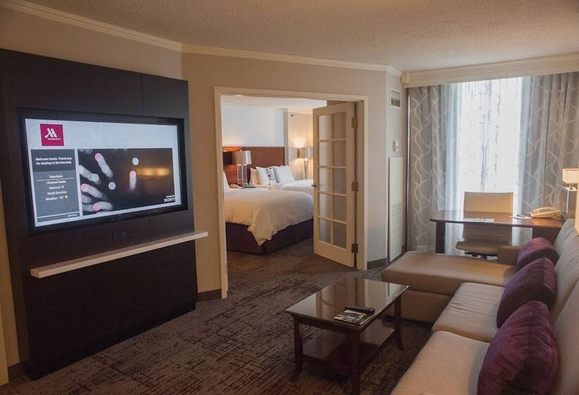 스위트 킹사이즈 침대, Chicago Marriott Suites Deerfield