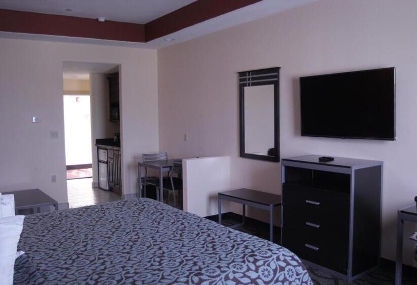 带大床的套房, Americas Best Value Inn Port Aransas