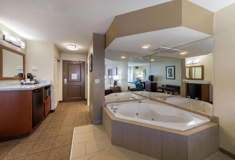 Люкс с гидромассажем, Comfort Inn & Suites Northern Kentucky