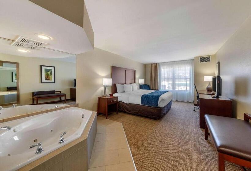 Люкс с гидромассажем, Comfort Inn & Suites Northern Kentucky
