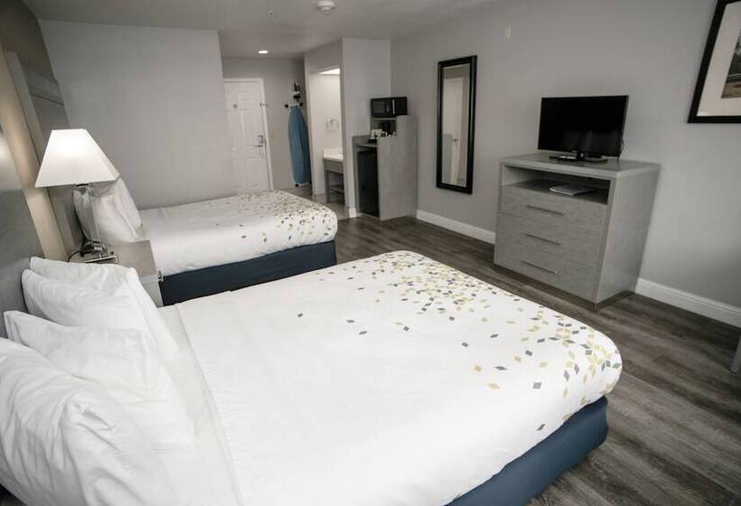 스탠다드 룸 더블 침대 2개, Anchor Beach Inn