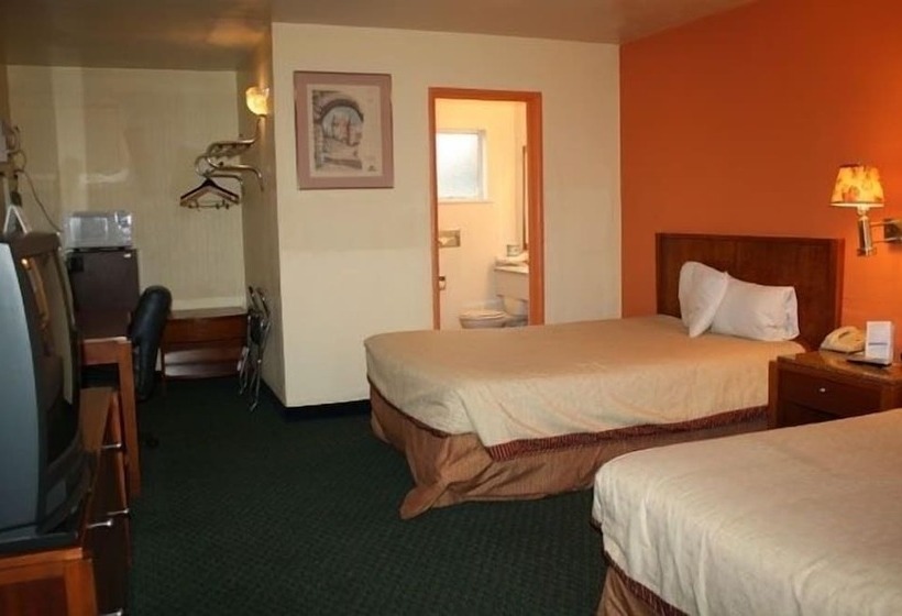 스탠다드 룸 더블 침대 2개, Americas Best Value Inn Livermore