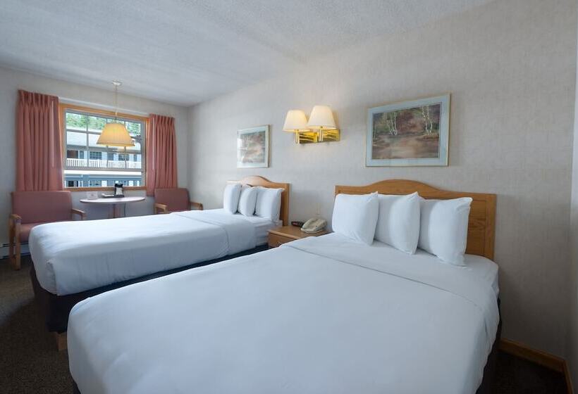 ２ダブルベッドのスタンダードルーム, Americas Best Value Inn & Suites Lake George
