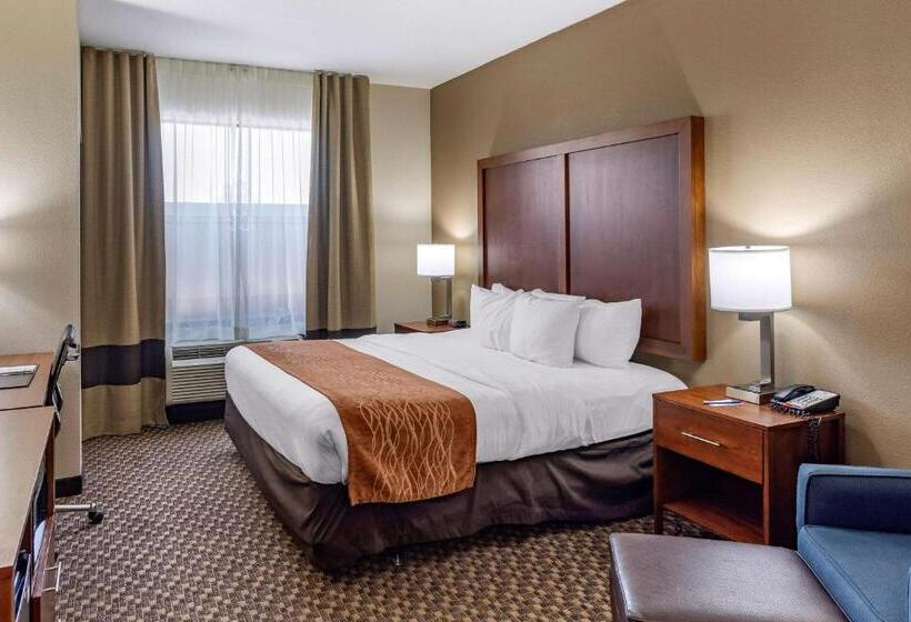 장애인을 위한 킹사이즈 침대 스탠다드 룸, Comfort Inn & Suites Atokamillington