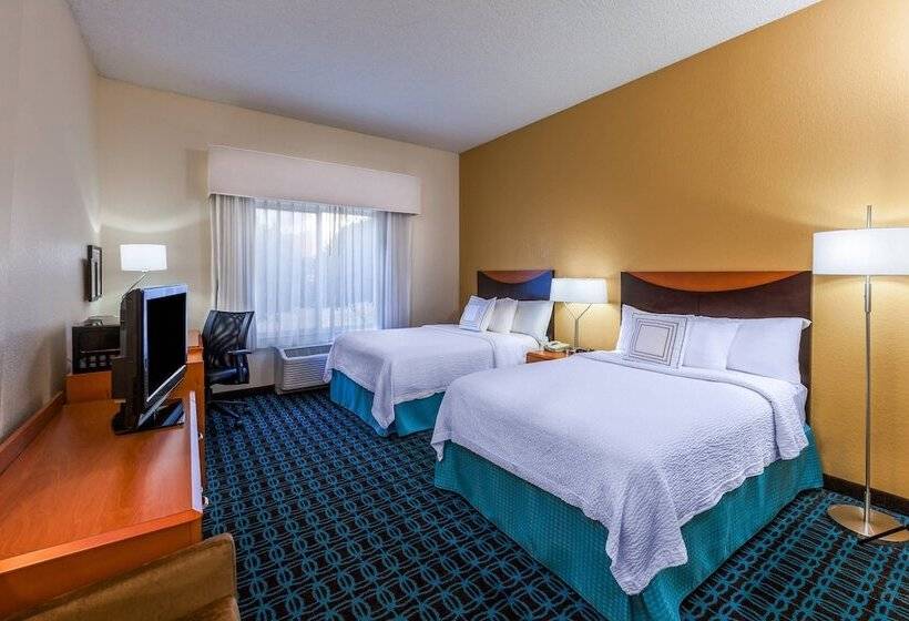 Номер Стандарт 2 Двуспальные Кровати, Fairfield Inn & Suites By Marriott Rogers