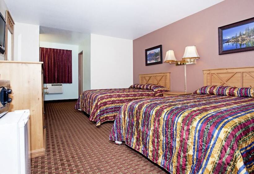 스탠다드 룸 더블 침대 2개, National 9 Inn  Placerville