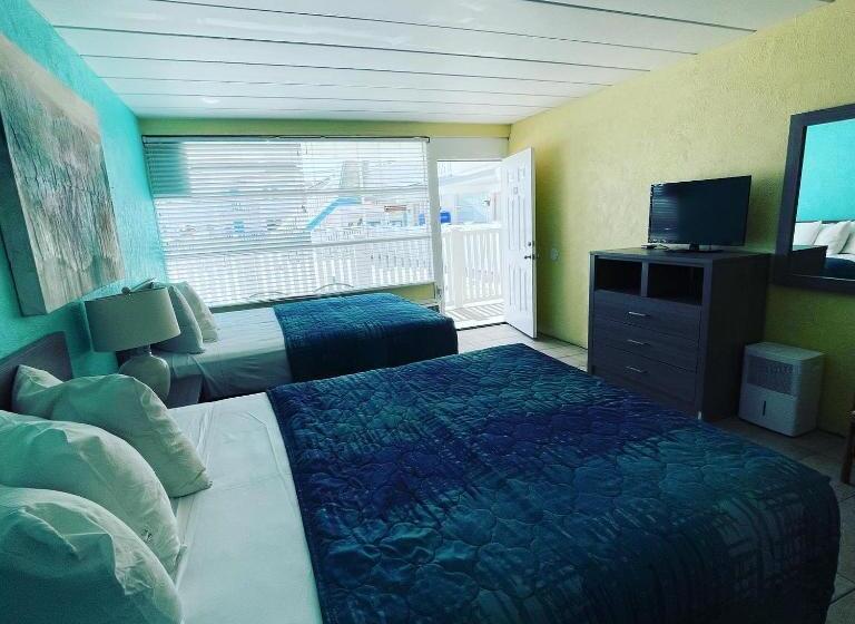 Номер Стандарт 2 Двуспальные Кровати, Bird Of Paradise Motel