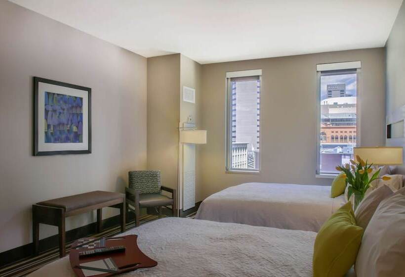 Номер Стандарт 2 Двуспальные Кровати, Hampton Inn & Suites Denver Downtownconvention Center