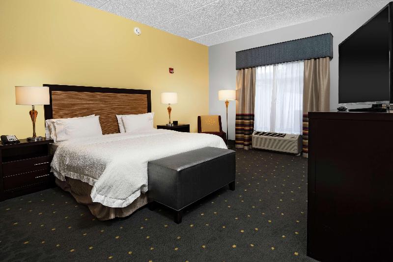 스탠다드 룸 킹사이즈 침대, Hampton Inn & Suites Raleigh Downtown