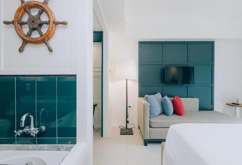 Номер Deluxe Вид на Бассейн, Sugar Marina Hotel   Nautical   Kata Beach   Sha Plus