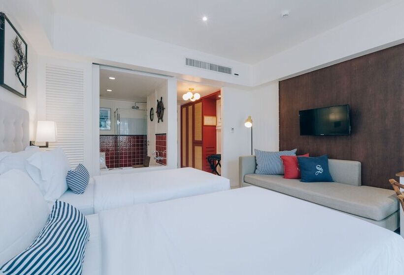 Номер Deluxe Вид на Бассейн, Sugar Marina Hotel   Nautical   Kata Beach   Sha Plus