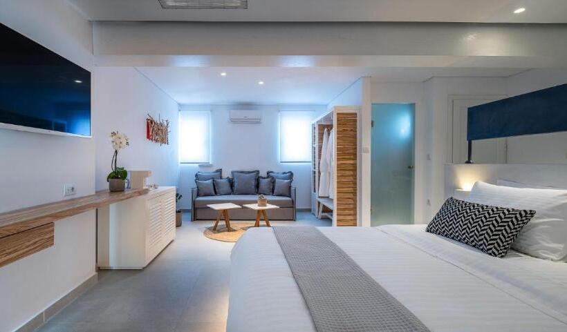 小型套房带海景, Kantouni Beach Boutique