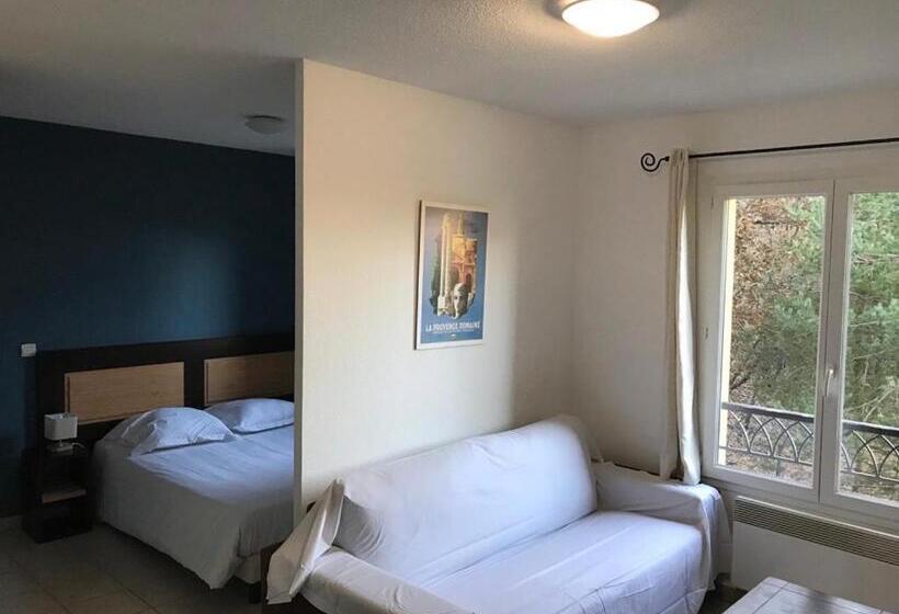 带1个卧室的带阳台的公寓, Resid Artel Cadarache  Iter
