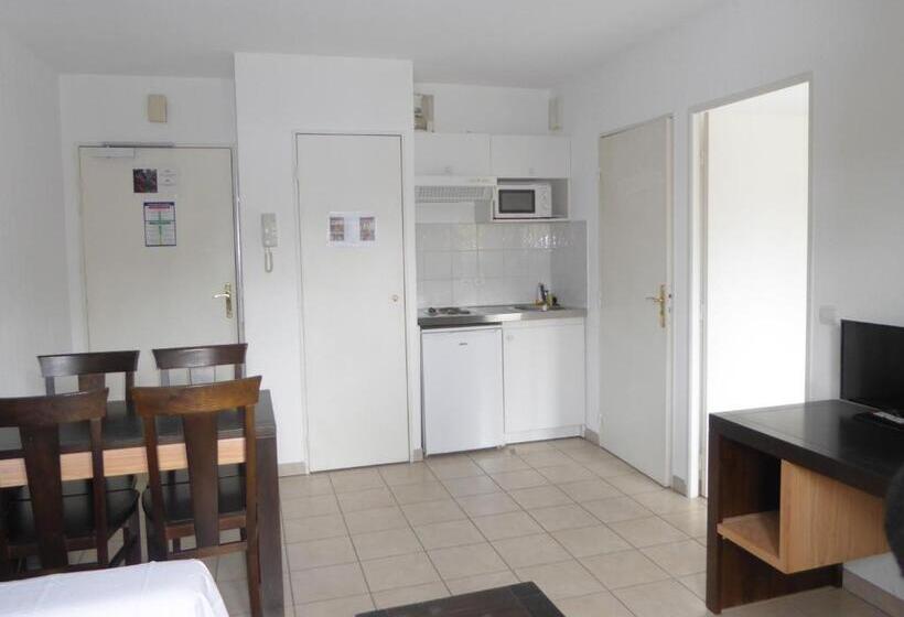 带1个卧室的高级公寓, Resid Artel Cadarache  Iter