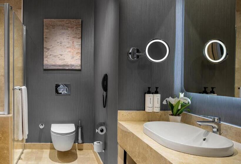 キングサイズベッドのスタンダードルーム, Crowne Plaza   Istanbul Tuzla Viaport Marina, An Ihg