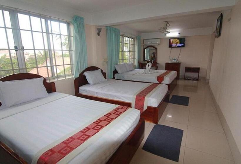 غرفة عائلية, Siem Reap Riverside