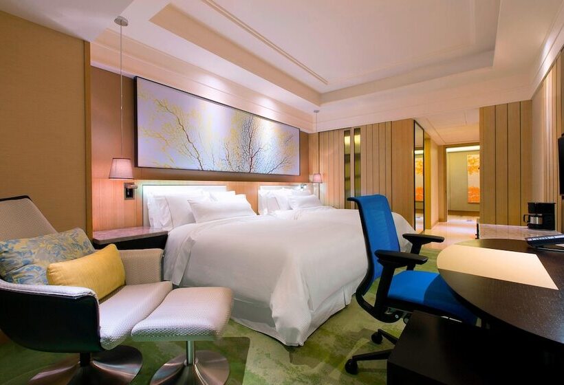 Номер Стандарт 2 Двуспальные Кровати, The Westin Qingdao   Instagrammable