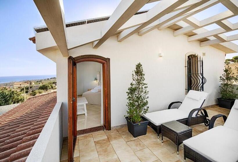 חדר סופריור עם מיטת קינג, Villa Domus Petraianca
