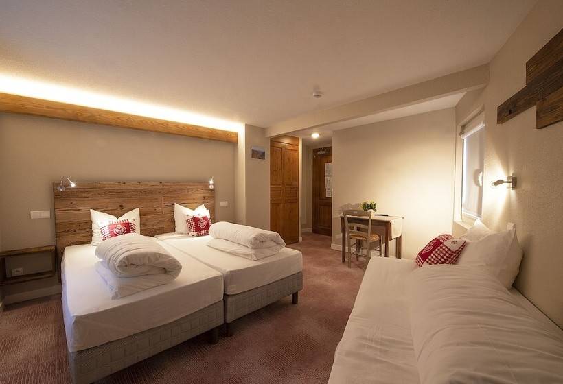 Номер Стандарт Трехместный, Hôtel Restaurant Valneige