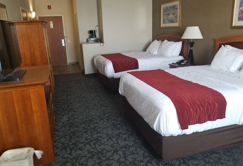 Номер Стандарт 2 Двуспальные Кровати, Comfort Inn & Suites I 25 Near Spaceport America