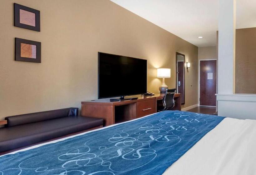 Люкс Кровать Кинг, Comfort Suites Airportuniversity