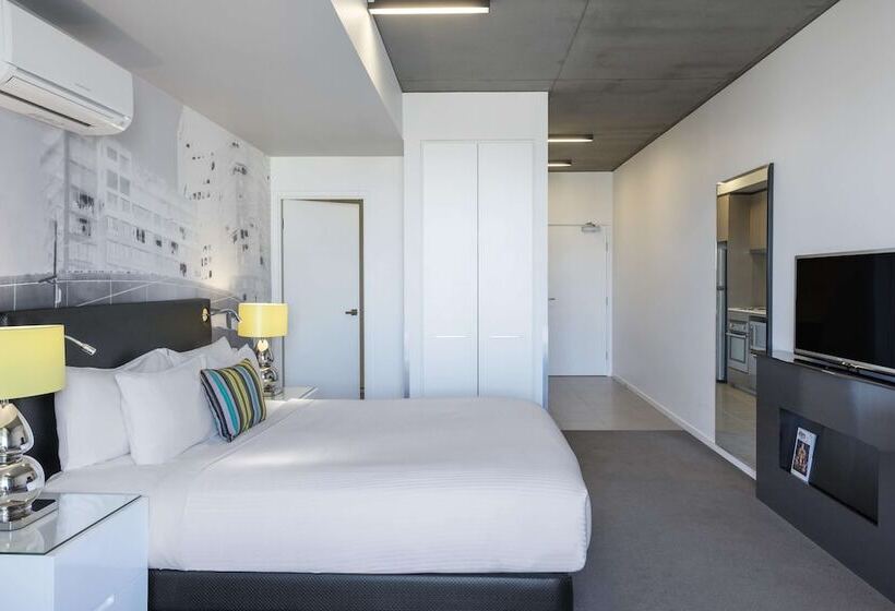 스탠다드 스튜디오 공원 전망, Oaks Melbourne On William Suites