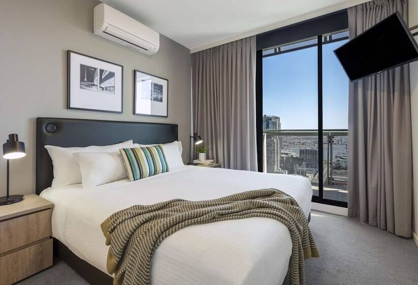 2 베드룸 이그제큐티브 아파트, Oaks Melbourne On William Suites