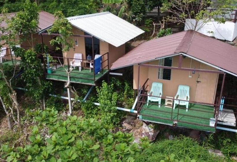 غرفة قياسية مطلّة علي البحر, Phi Phi Seaside Bungalow
