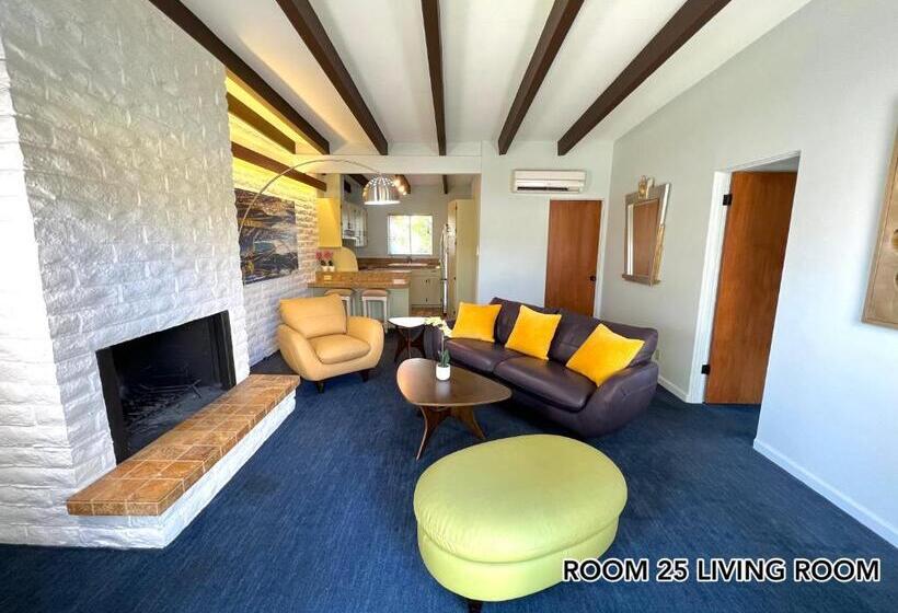 شقة غرفة واحدة مطلة على حمام السباحة, Atrium Palm Springs   G A Y Mens Resort