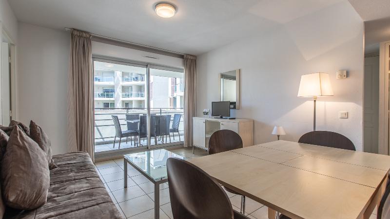 침실 2개 아파트, Vacanceole  Residence Le Crystal