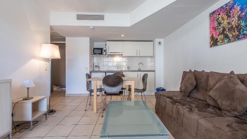 침실 2개 아파트, Vacanceole  Residence Le Crystal