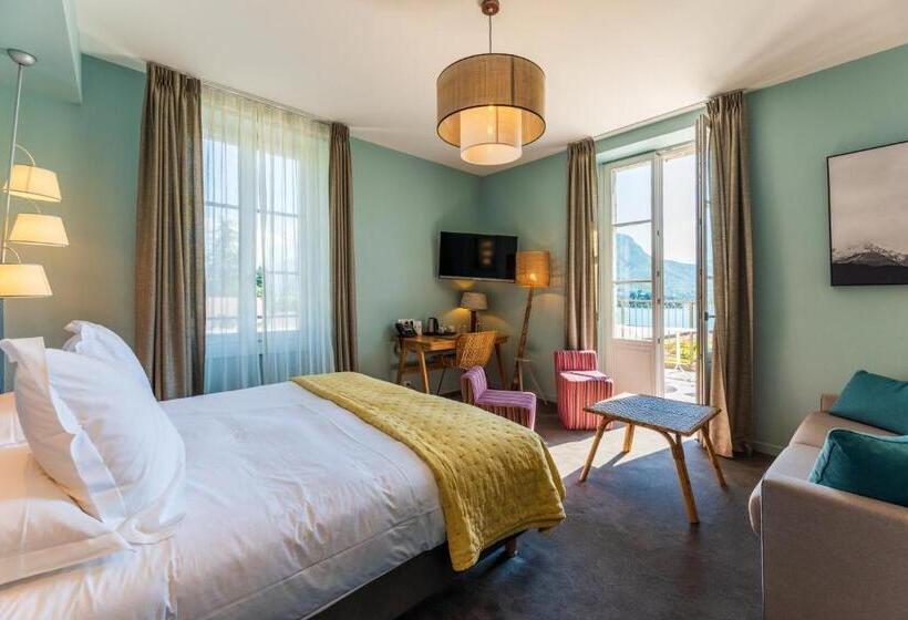Полулюкс Вид на Озеро, Hôtel Beau Site Talloires B Spa