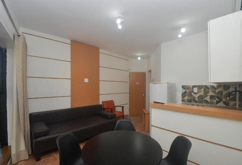 침실 1개 아파트, Flat Gonzaga Praia