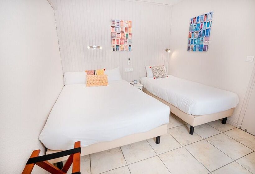 اتاق استاندارد سه نفره, Logis Hôtel Le Rialto