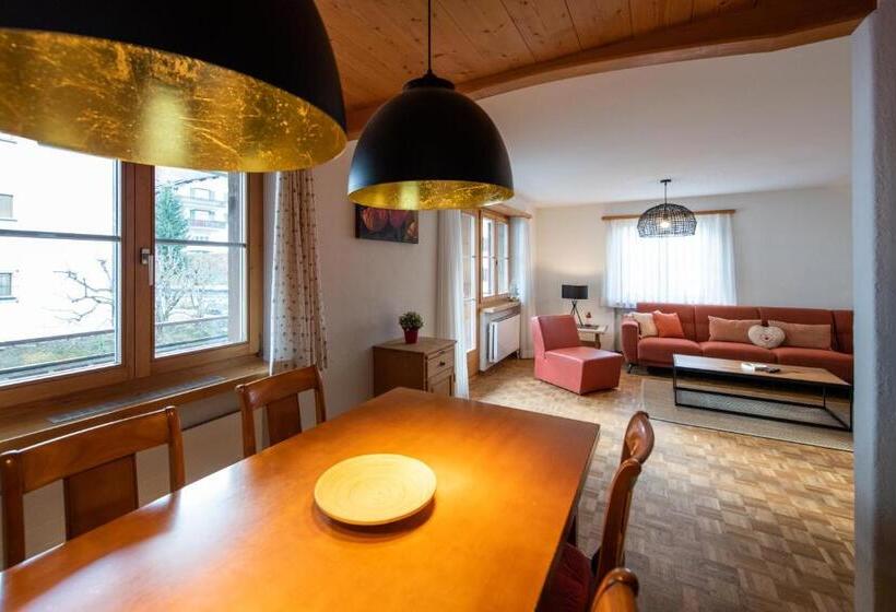 带2个卧室的公寓, Sportlodge Klosters