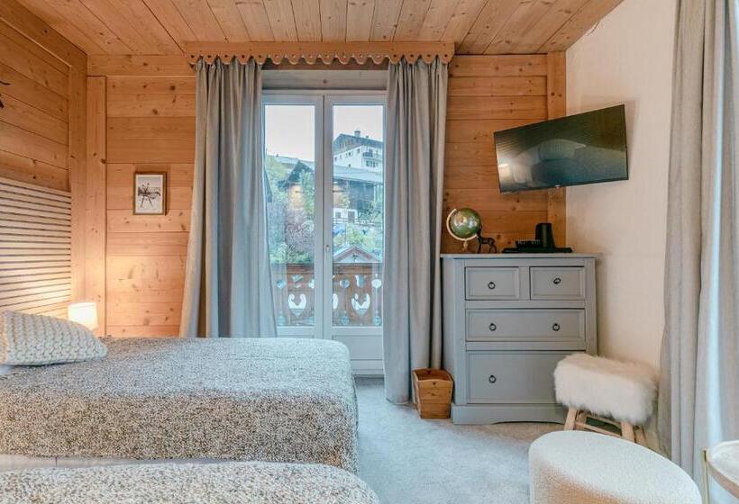 Номер Deluxe с Балконом, Le Chalet D Antoine   Centre De Megève