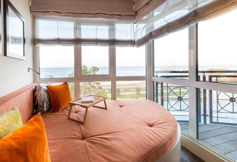 바다 전망 스위트, Strandhotel Ostseeblick