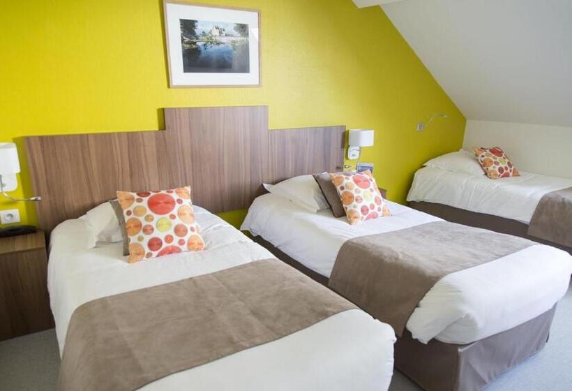 Трехместный Номер Комфорт, Logis Hôtel Restaurant Chaptal, Amboise