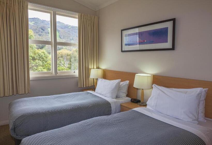 스탠다드 룸 킹사이즈 침대, The Denman Hotel In Thredbo