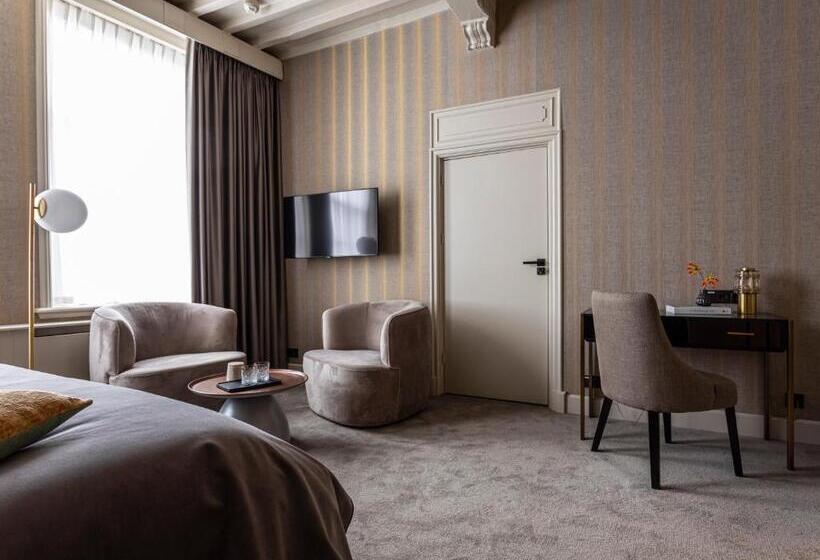 اتاق سوپریور با تخت بزرگ, Poorter Boutique Hotel Brielle